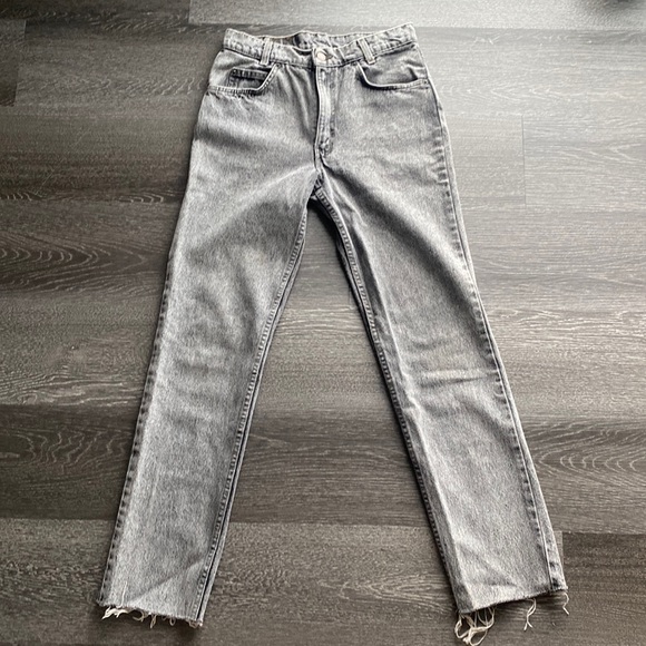 Levi’s Made in USA Student Wedgie fit Mom Jeans 512 - Picture 3 of 10